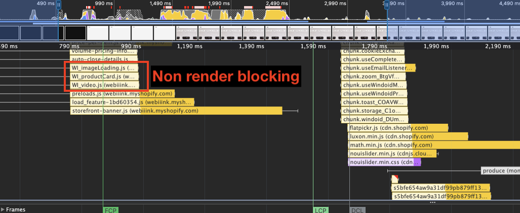 Deferred JavaScript loading in the background
