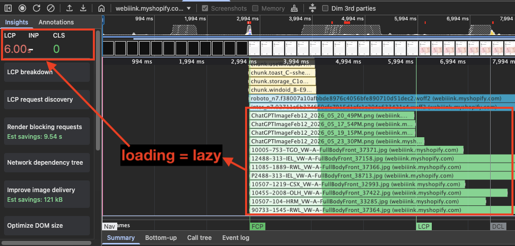 Incorrect lazy loading on hero image