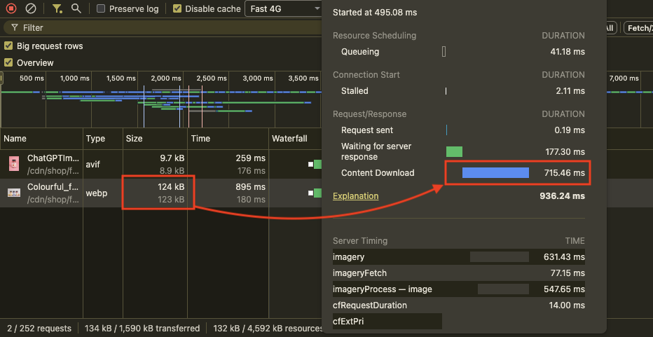 Product image with simple blended background