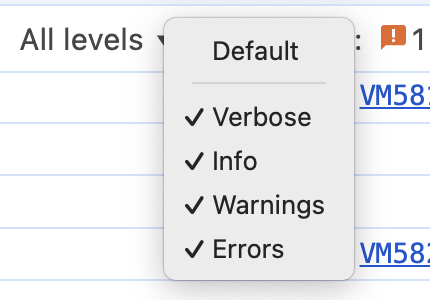 Enabling verbose log messages in Chrome