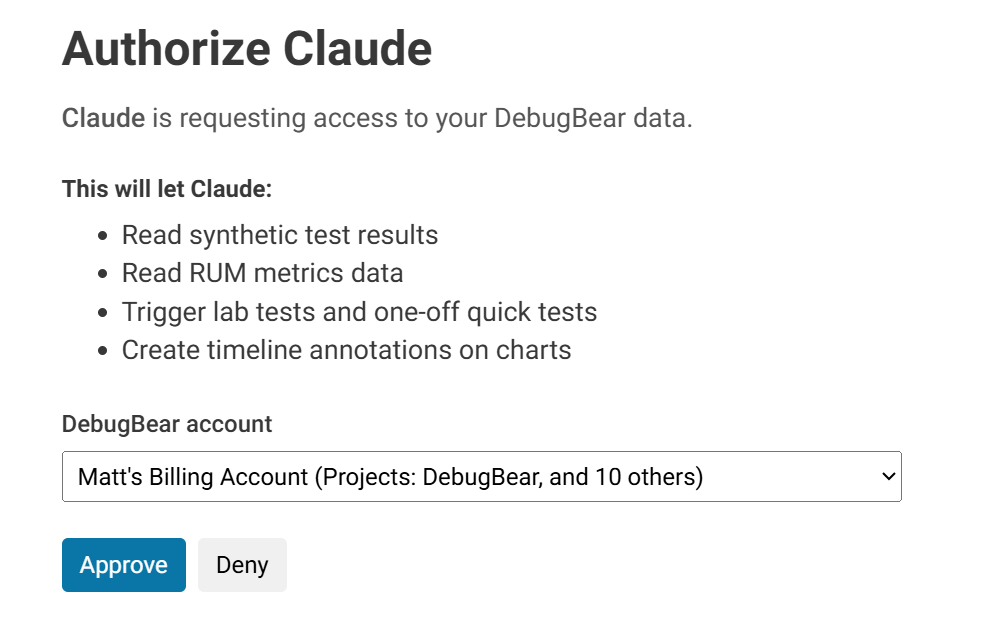 Approve access request