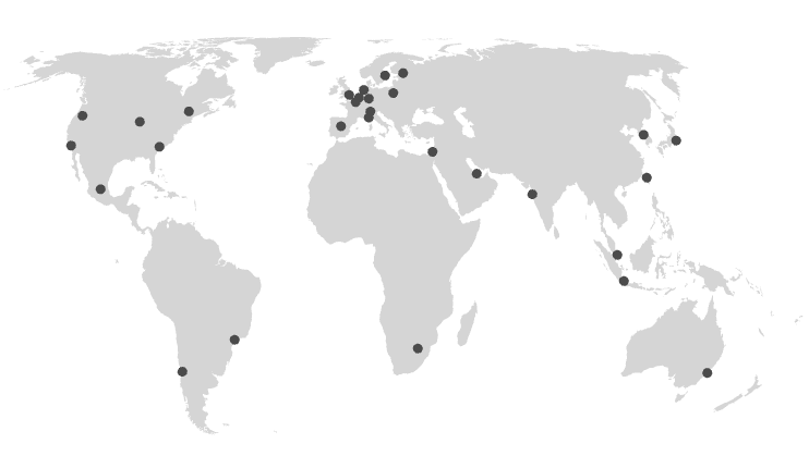 Global server locations for DebugBear