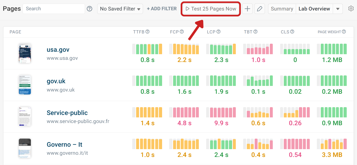 Trigger ad-hoc tests