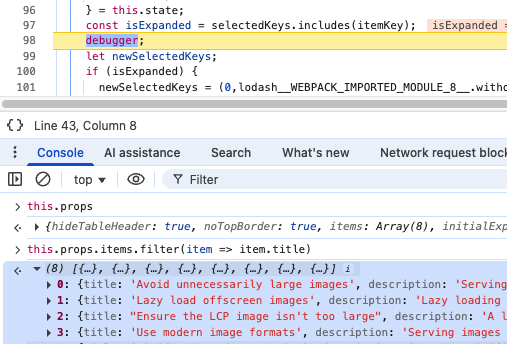 Accessing local state after pausing