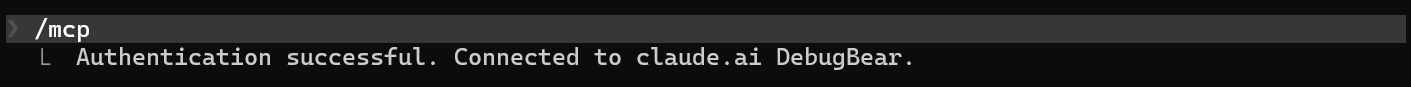 Authentication successful