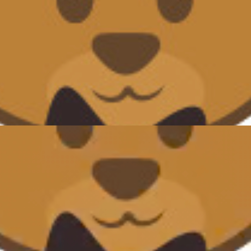 Logo comparison vignette