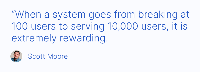 Fixing performance issues is rewarding quote