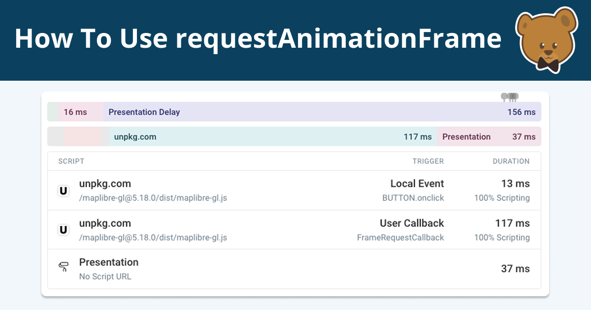 How to Use requestAnimationFrame To Improve Animation Performance