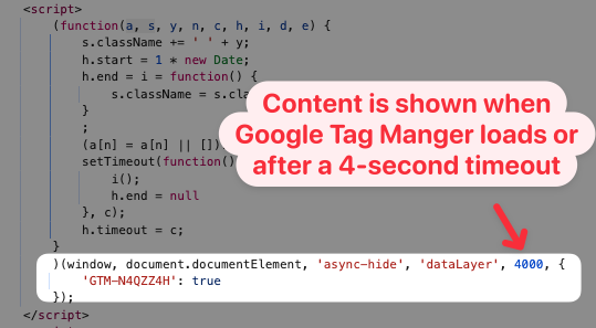async-hide function being removed in JavaScript