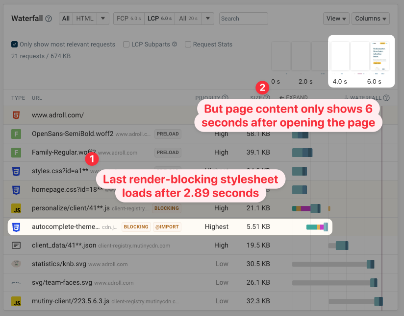 Anti-flicker script hiding body content even after content is ready
