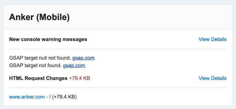 Synthetic email alert