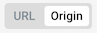 URL and Origin filter