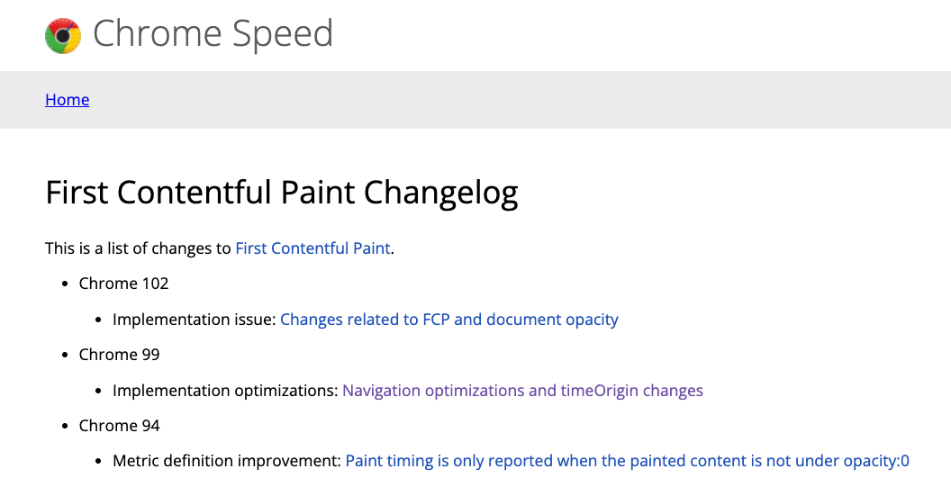 First Contentful Paint (FCP), Articles