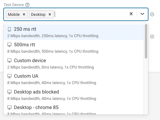 List of emulated devices